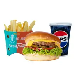 Cheese Burger Combo