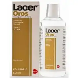 Lacer Oros mouthwash comprehensive oral protection  mouth wash yellow 200ml