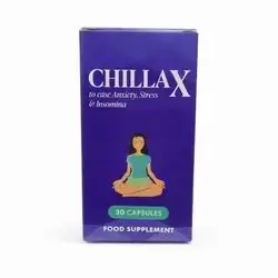Chillax 270mg L-theanine to ease Anxiety, Stress, & Insomnia 30 capsules