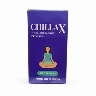 Chillax 270mg L-theanine to ease Anxiety, Stress, & Insomnia 30 capsules