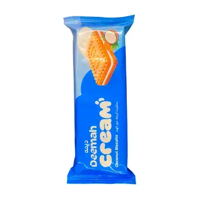Deemah Bisc Cream Coconut 50g