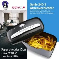 Paper Shredder Cross 240s-Aktenvernichter 