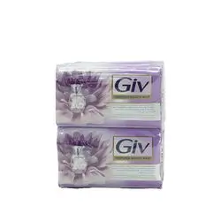 Giv Perfumed Beauty Soap Sensual Passion Flower 150 Gm X4