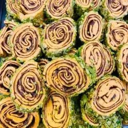 Pistachio And Nutella Delight with Orange flavor
