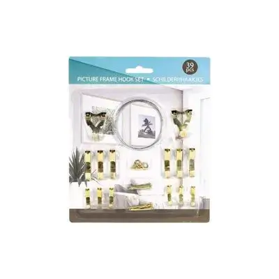 Pıcture Frame Hook Set 39 Pcs