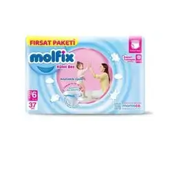 Molfix Baby Pants Ex/larg No6 X37