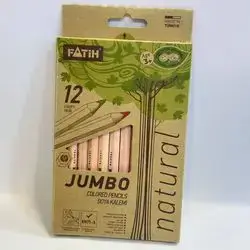 Jumbo colored pencils 12 pcs