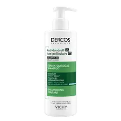 DERCOS Anti Dandruff Shampoo For Normal To Oily Hair 390ml _ VICHY