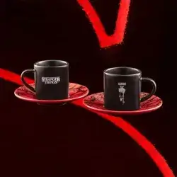STRANGER THINGS - SET 2 CUPS & SAUCERS