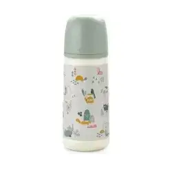 Suavinex Baby bottle pacifier walk in the park Green 360 ml