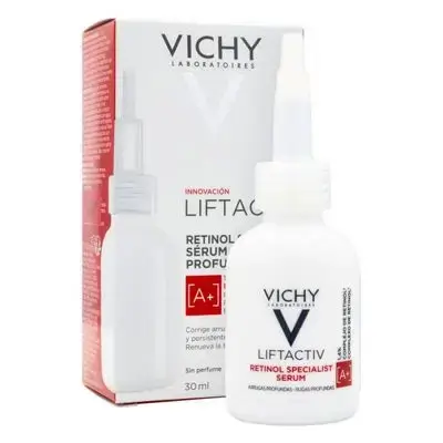 Vichy Liftactiv Retinol Specialist Serum A+ 0.2% Pure Retinol, 30ml-فيشي ليفت أكتيف سيروم ريتينول مضاد للتجاعيد 30 مل