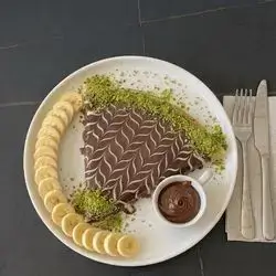 كريب بالموز والنوتيلا