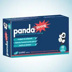 Panda strong 1000 mg paracetamol joswe 48 tab