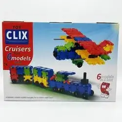 PAZZLE 111 PCS BLOKS PLASTIC BUILDING