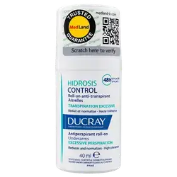 Hidrosis Control Roll-On Anti-Transpirant 40ml _ DUCRAY