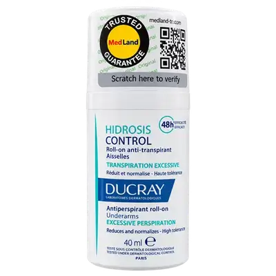 Hidrosis Control Roll-On Anti-Transpirant 40ml _ DUCRAY