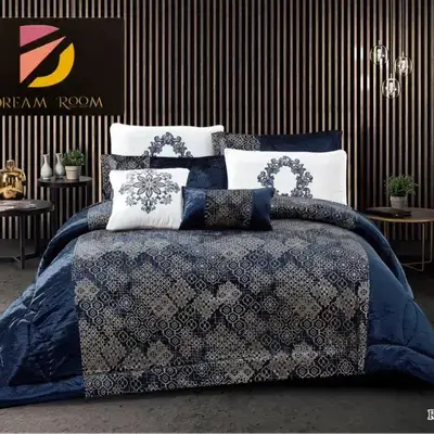 Comforter Set 2 person winter - 8pcs