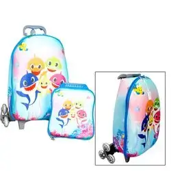 Three wheels School Backpack