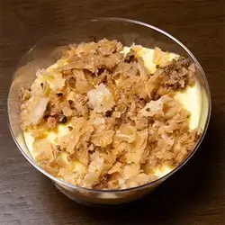 Custard with Baklava