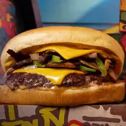 Overload Beef Burger