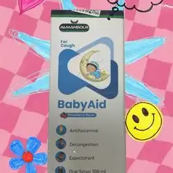 BabyAid syrup strawberry flavor 100ml