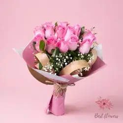 Bouquet Flowers- Pink