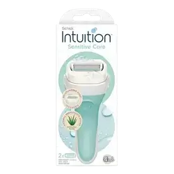 Intuition Sensitive Care Razors for Women 1 Razor +1 Travel Cap _ Schick