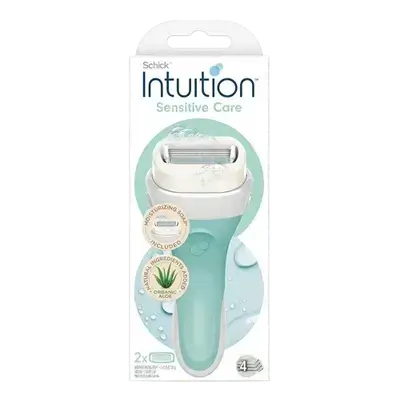 Intuition Sensitive Care Razors for Women 1 Razor +1 Travel Cap _ Schick