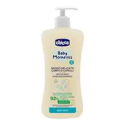 Chicco- Gentle Body Wash And Shampoo 500Ml