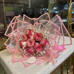 Pink Rose And Frmisk