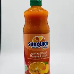 Sunquik Orange & Peach Juice 840g
