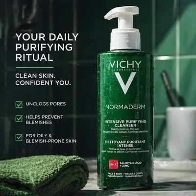 VICHY NORMADERM INTENSIVE PURIFYING CLEANSER 400ml