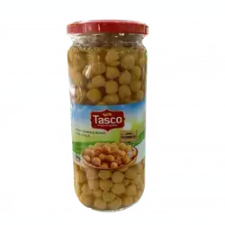 Tasco chickpeas glass 500 gm