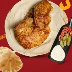 Half Plain Grilled Chicken