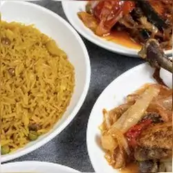 Fried Chicken With Biryani