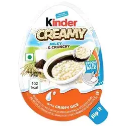 Kinder Creamy Milk & Crunchy With Crispy Rice 19g