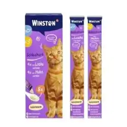 Winston With Lozenges & Chicken For Cats
