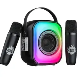 ONIKUMA L7 RGB Wireless Karaoke Speaker Mic Black