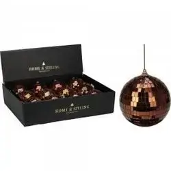 Koopman Mirror Ball 10Cm Brown
