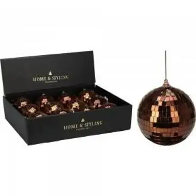 Koopman Mirror Ball 10Cm Brown