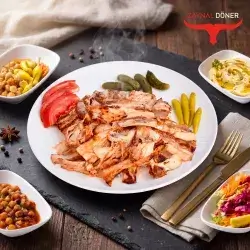 دونر دجاج مع الرز