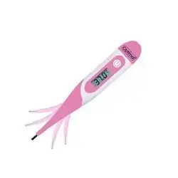 Flexible Tip Digital Thermometer (30 Sec) (Pink)
