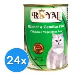 Royal Cat - Chicken & Vegetables Pate X24