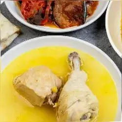 Poached Chicken With Biryani