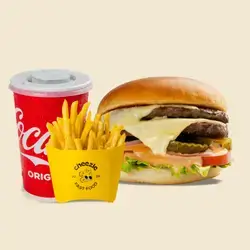 Double Burger (Medium Combo)