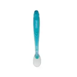 Flexible Silicone Feeding Spoon (+6) - Green