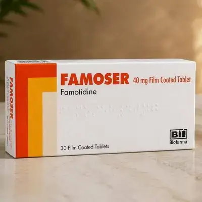 Famoser 40mg (famotidine) 30 tablets