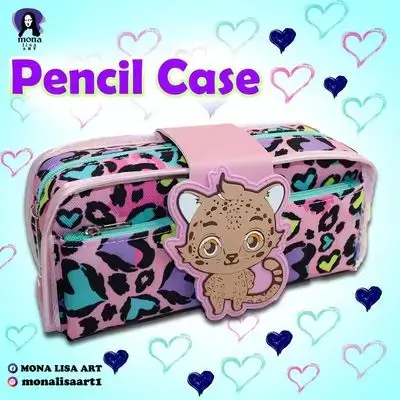 Pencil Case-Flamingo