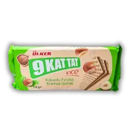 Ulker Turkish Hazelnut Wafer Biscuits 114g