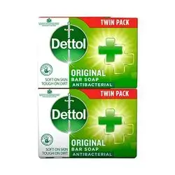 Dettol Antibacterial Soap Bar Original Twin Pack 100 Gm X 2Pcs